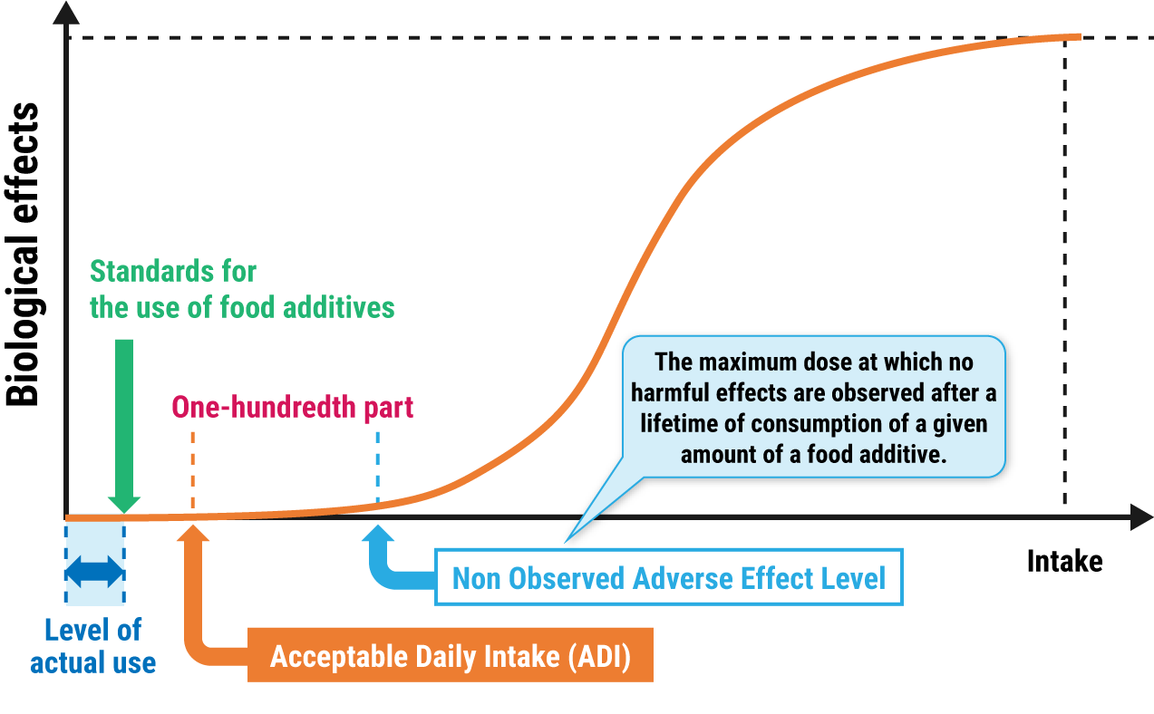 Viewpoints on the safety of food additives